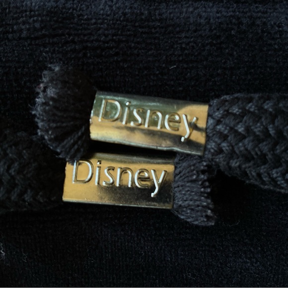 Disney Mickey Mouse Plus Size Rhinestone Crystal Velour Velvet Hoodie Jacket - Picture 3 of 14